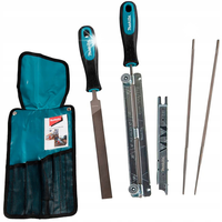 MAKITA Zestaw pilników do ostrzenia łańcucha pilnik 4,8 mm + płaski D-72176
