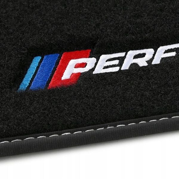 Dywaniki welurowe LOGO BMW 5 F10 2010-2013 SEDAN zdjęcie 4