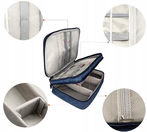 Organizer Podróżny Na Kable Ładowarki Torba Etui na Arena.pl