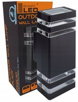 Kinkiet Zewnętrzny Lampa Elewacyjna LED Ogrodowa 2x GU10 IP54