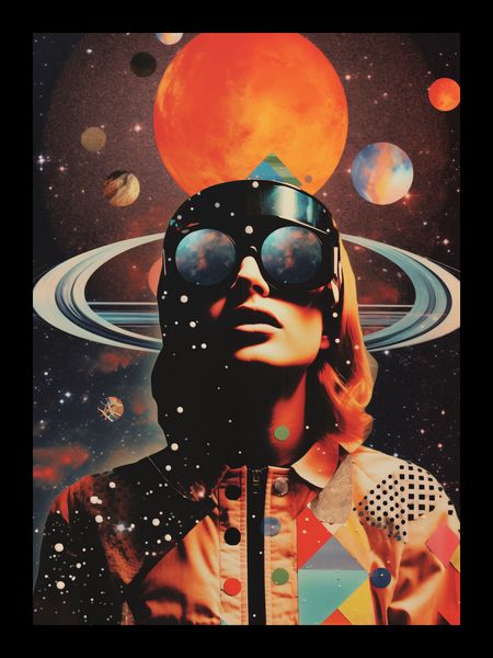 Plakat 13x18cm Kosmiczne Wizje zdjęcie 2
