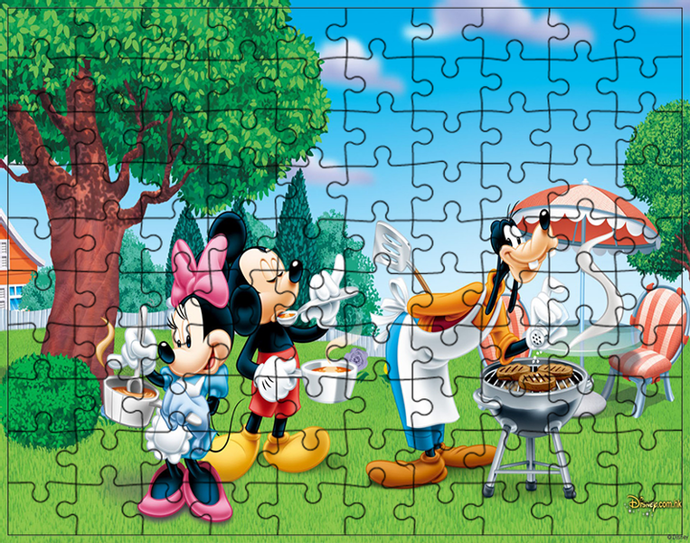 Puzzle Myszka Miki zdjęcie 1