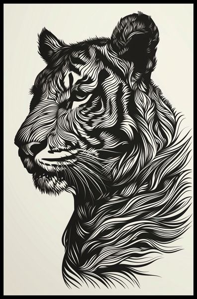 Plakat 53x81cm Tygrysi Gwizd zdjęcie 2