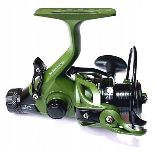 SOLIDNY KOŁOWROTEK Z WOLNYM BIEGIEM 9+1 DOMINATOR 3000 WOLNY BIEG KHAKI ! na Arena.pl