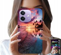 ETUI DO OPPO A40 / A40M - PLAŻA WAKACJE WYSPA PIĘKNE WIDOKI +SZKŁO