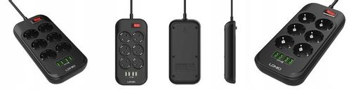 LISTWA ZASILAJĄCA PRZEDŁUŻACZ USB ANTYPRZEPIĘCIOWA na Arena.pl