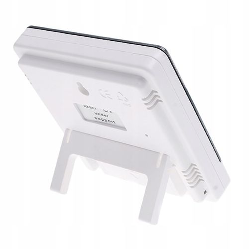 CYFROWY TERMOMETR HIGROMETR PŁASKI BIAŁY 6602 na Arena.pl