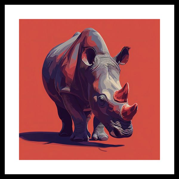 Plakat 30x30cm Marszujący Gigant zdjęcie 3