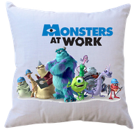Poduszka z wkładem Potwory i Spółka