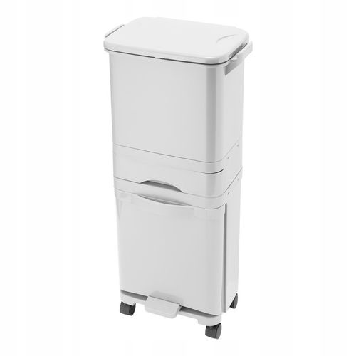 Kosz do Segregacji Śmieci Odpadów Domowy Kubeł na Śmieci do Kuchni Kółka na Arena.pl