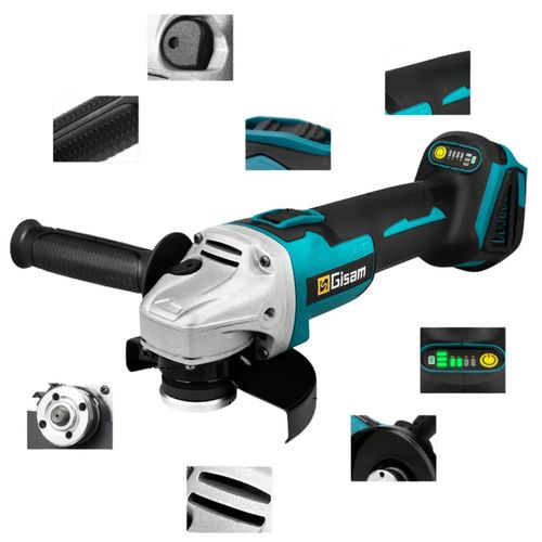 Szlifierka kątowa akumulatorowa do systemu 18V serii B (BL1840B) +box 2 aku na Arena.pl