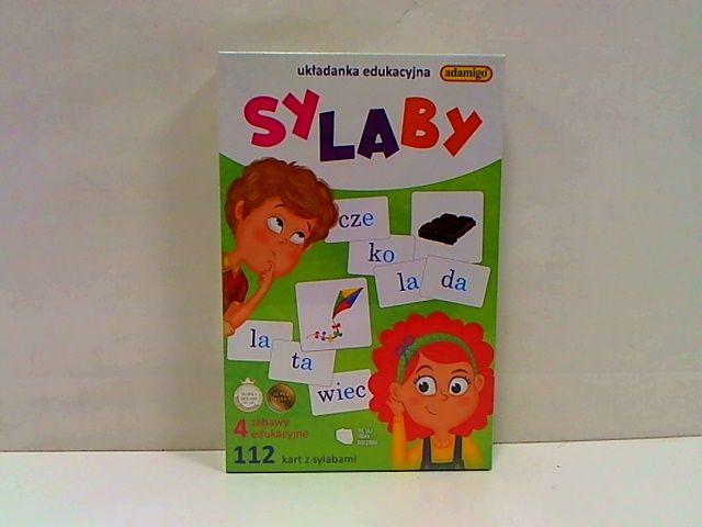 Sylaby - ukladanka edukacyjna 07516 zdjęcie 1