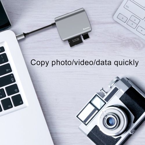 Adapter Baseus Enjoyment USB-C Silver na Arena.pl