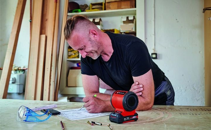 GŁOŚNIK BEZPRZEWODOWY EINHELL TC-SR 18 Li Solo zdjęcie 5