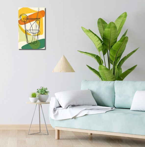Obraz 30x50cm Koktajl Artystyczny zdjęcie 2