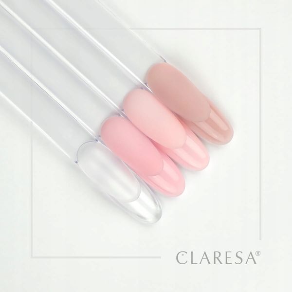 CLARESA Żel budujący do paznokci Soft&Easy CLEAR - 12g zdjęcie 4