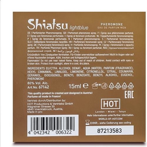 feromony dla mężczyzn pheromon fragrance man lightblue 50ml shiatsu na Arena.pl