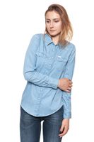 KOSZULA JEANSOWA DAMSKA LEE REGULAR WESTERN DELFT BLUE L516MHCO XS