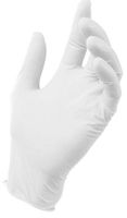 RĘKAWICE LATEXOWE BIAŁE 8% MEDASEPT  ROZMIAR L - REK GU 2509