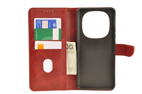 Etui portfel Wallet do Xiaomi Redmi Note 15 5G czerwony na Arena.pl