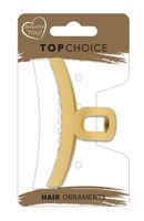 TOP CHOICE Klamra do wlosow L - Kokarda matowa (20230) 1 szt. - mix kolorów