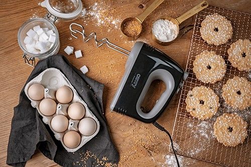 Mikser Ręczny Robot Kuchenny 750W Turbo 5 Prędkości Czarny na Arena.pl