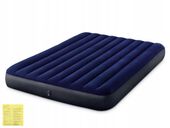 Materac Dmuchany Dwuosobowy Welurowy Łóżko Intex 64759 203x152x25