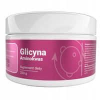 GLICYNA aminokwas w proszku DOBRY SEN, PAMIĘĆ, DETOX - 250 g