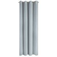 Zasłona na przelotkach PAOLA 140x250 srebrna