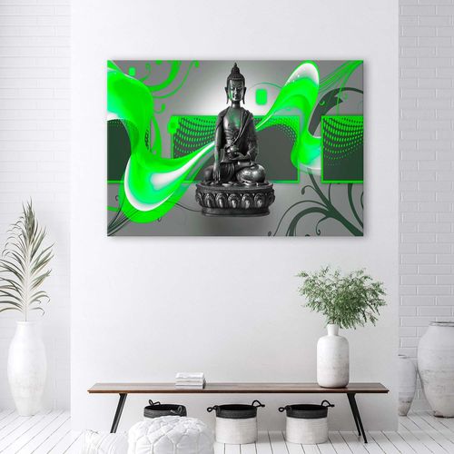 Obraz na płótnie, Figura Buddy - abstrakcja 60x40 na Arena.pl
