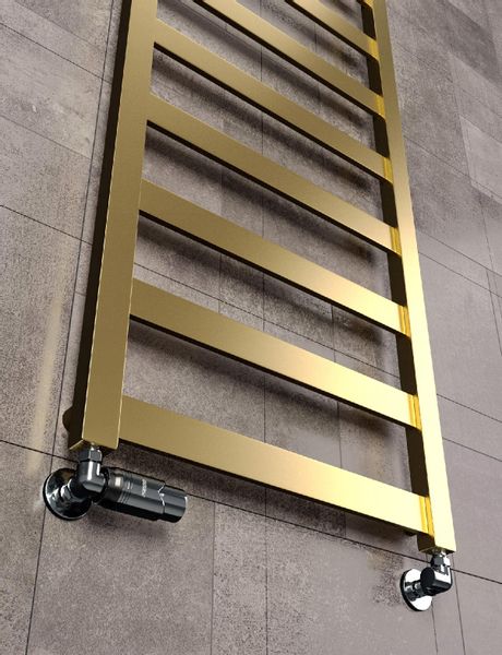 Grzejnik łazienkowy PANDORA INSERT 140/50 ZŁOTY zdjęcie 5