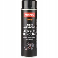 LAKIER AKRYLOWY NOVOL ACRYLIC TOPCOAT - CZARNY POŁYSK 500 ML