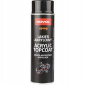 LAKIER AKRYLOWY NOVOL ACRYLIC TOPCOAT - CZARNY POŁYSK 500 ML