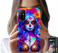 ETUI DO OPPO RENO 5Z / A94 5G - MEKSYKAŃSKA, KOLOROWA KRÓLOWA ŚMIERCI