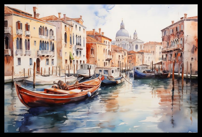 Plakat 45x30cm Wenecka Impresja zdjęcie 2