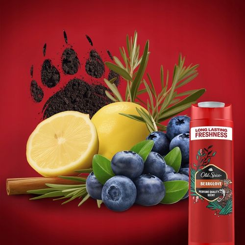 Old Spice Bearglove Żel męski pod prysznic i szampon 3w1, 6 x 400ml na Arena.pl