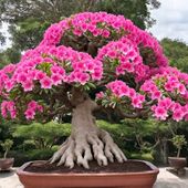 Adenium Obesum Opasłe - RÓŻOWE KWIATY - Róża Pustyni Niebiański Cud