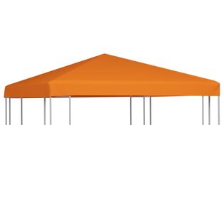 Zadaszenie altany ogrodowej, 310 g/m², 3 x 3 m, pomarańczowe
