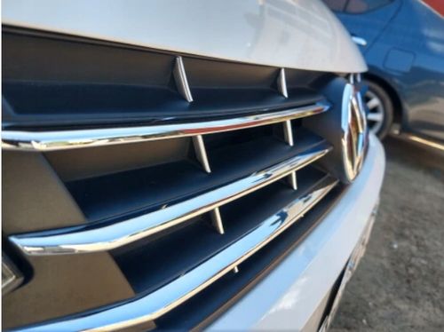 LISTWA OZDOBNA TAŚMA CHROM NA GRILL RANT DRZWI OSŁONA KRAWĘDZI SREBRNA 5 M na Arena.pl