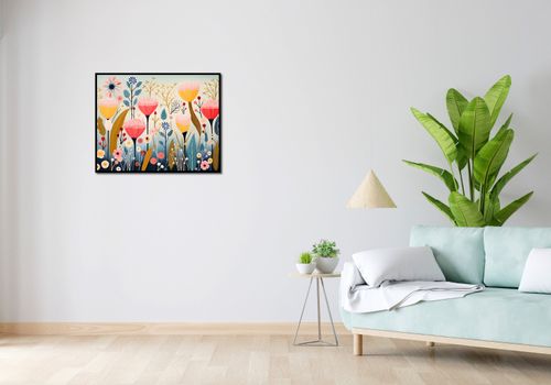 Plakat 76x60,5cm Ogród Marzeń na Arena.pl