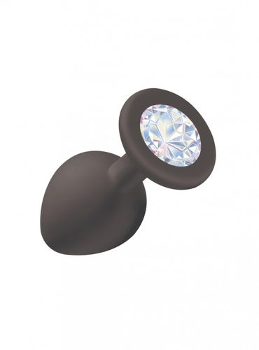 plug-anal plug emotions cutie medium black clear crystal na Arena.pl