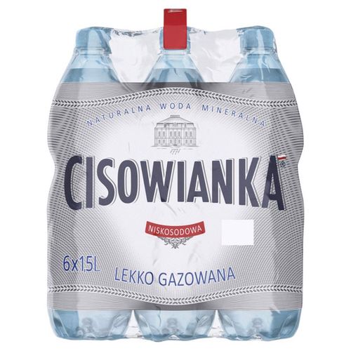 Cisowianka Naturalna woda mineralna lekko gazowana 1,5l x 6sztuk na Arena.pl