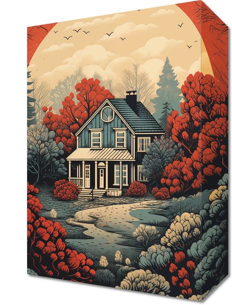 Obraz 20x30cm Idylla Rustykalna zdjęcie 1