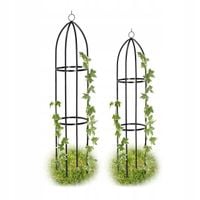 Pergola metal Relaxdays słup 149 cm