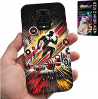 ETUI DO XIAOMI NOTE 9 PRO / 9S - SIŁOWNIA KULTURYSTYKA SZTANGI FITNESS