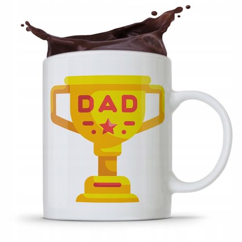 Kubek Na Dzień Ojca Dla Taty Dad Puchar Prezent Z Nadrukiem Ze Zdjęciem na Arena.pl