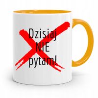 Kubek Złoty Prezent Dzień Nauczyciela Nie Pytam Z Nadrukiem Ze Zdjęciem