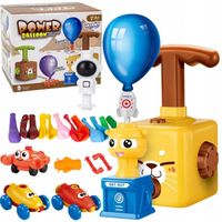 WYRZUTNIA BALONOWA DO BALONÓW AERODYNAMICZNY SAMOCHÓD POMPKA DLA DZIECI