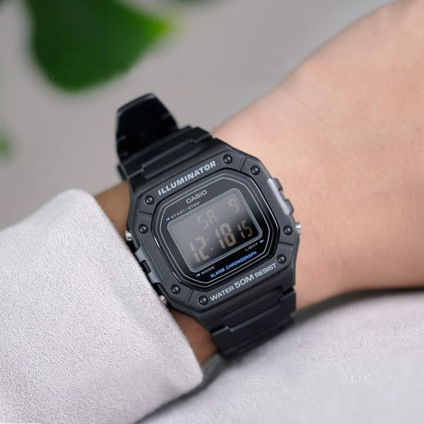 ZEGAREK MĘSKI CASIO W-218H-1B + BOX zdjęcie 6
