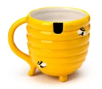 Żółty Kubek UL 350 ml - Prezent dla Fana Pszczół